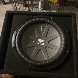 12” Comp R In Ported Box 
