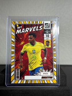 Donruss Net Marvels Rodrygo Brazil Soccer Card