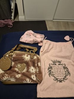 Juicy Couture Vintage Velour Handbag 