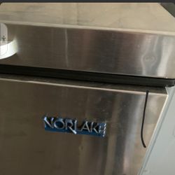 Large Stainless Steel Chest Freezer