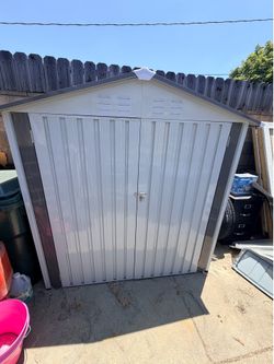 4x6 metal shed
