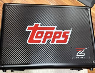 Topps Zion Slab Card Carrying Case X Aluminum Carbon NEW