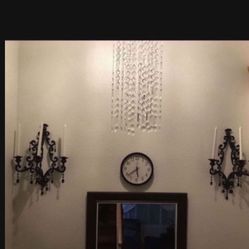 sconce from Z Gallerie Beautiful Black Wall Candle Holders 