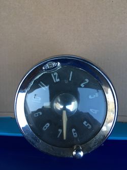 49 Pontiac Clock As Is