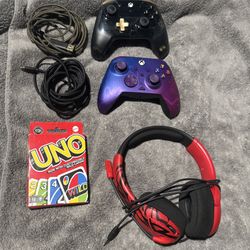 1 Control Gamessir and 1 PDP Control + Headphones PDP for Xbox Series S Or xbox One  And 