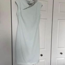 Ted Baker Embellished Mint Dress ELEGANT $100