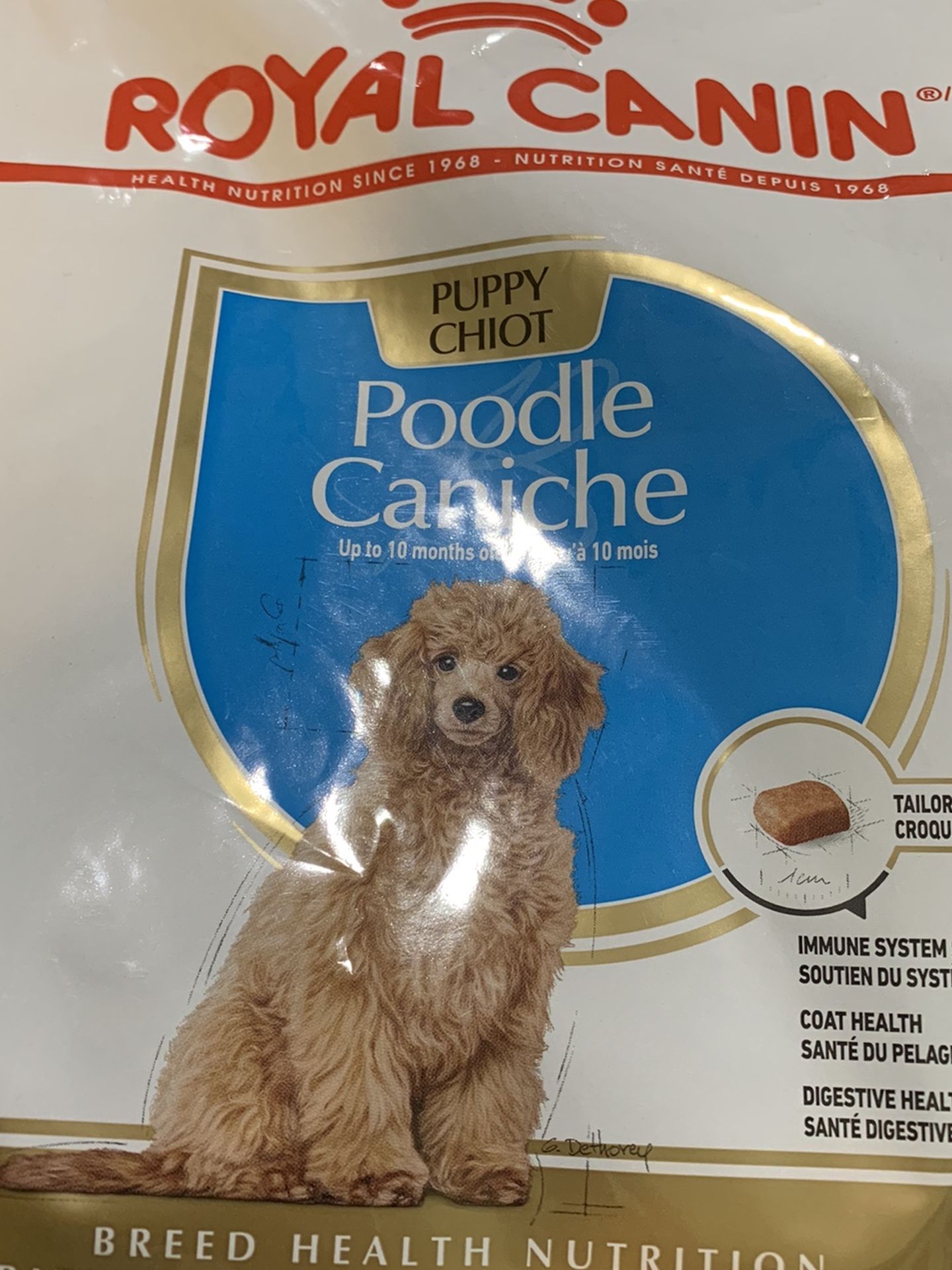 Puppy Poodle Food, 2.5 IB.