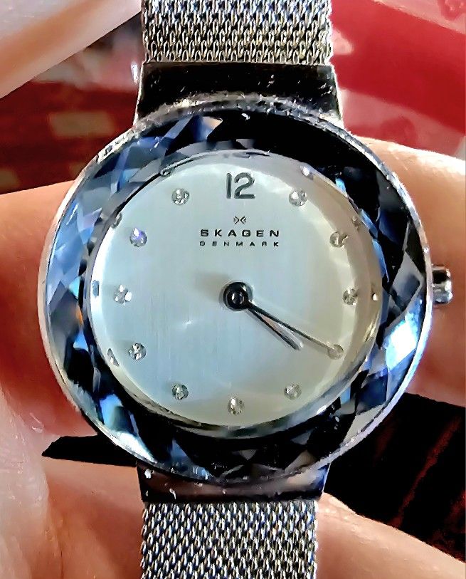 Skagen💎Crystal Watch