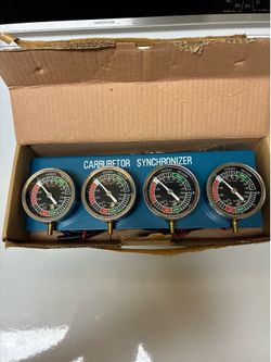 Carburetor synchronizer tool 4 precision gauges