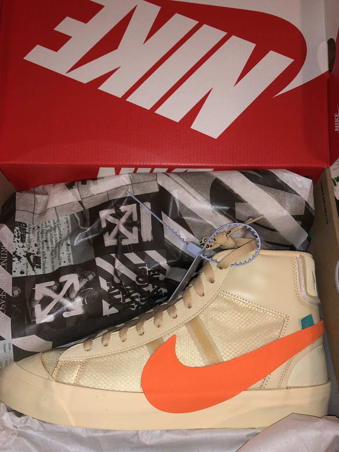 Off white blazer “All Hallows eve “