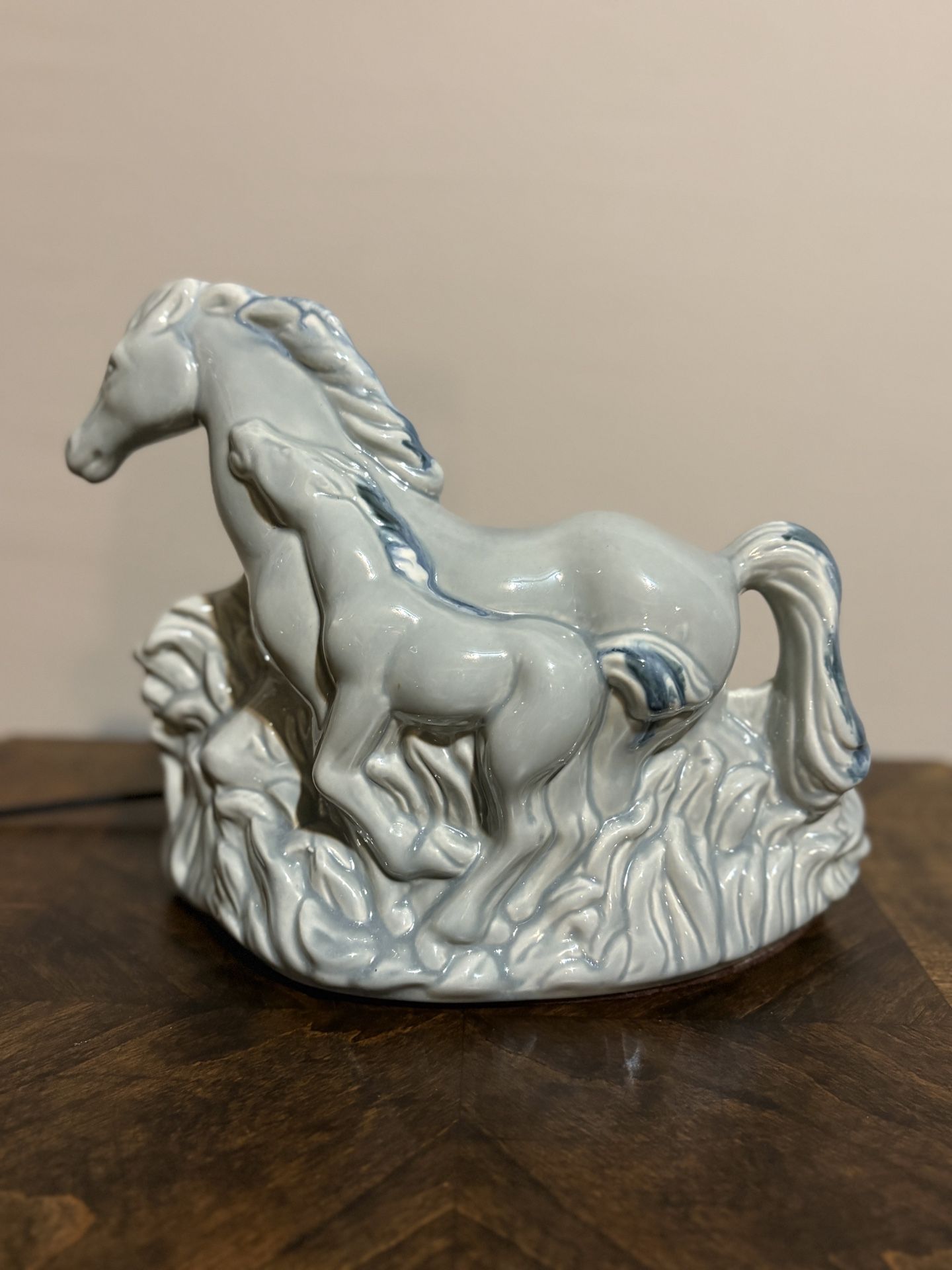 Horse And Colt Lamp