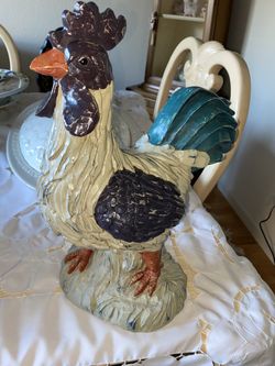 Vintage Colorful Rooster