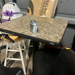 Cocktail Table And Chairs