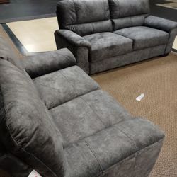 New Sofa and Loveseat Both