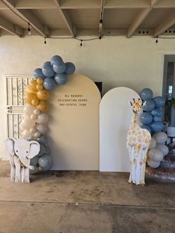 Party Backdrop_ Large Animal Cutout