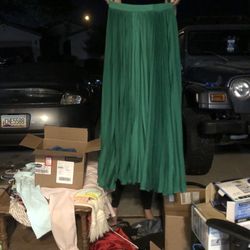 Green Formal Skirt