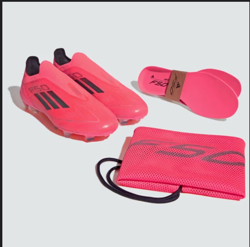 adidas F50 Elite Laceless SG Turbo Aurora Black Platinum Metallic