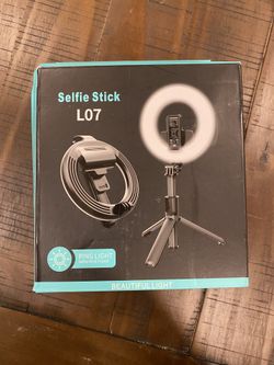 Selfie Tripod And Ring Light 