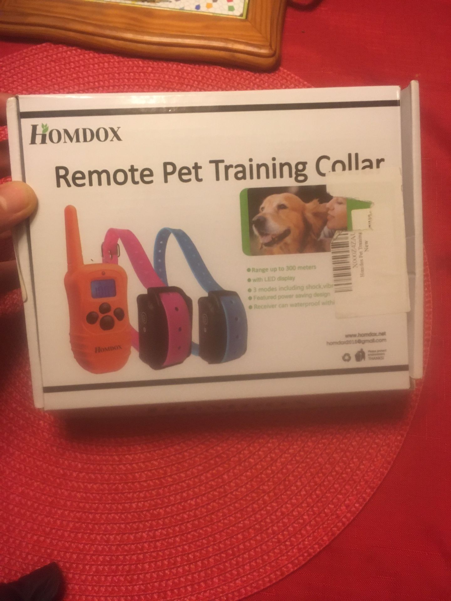 Remote Pet Trainer- 2 collars.