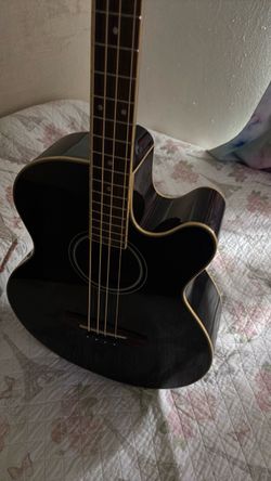 Ibanez acoustic bass guitar