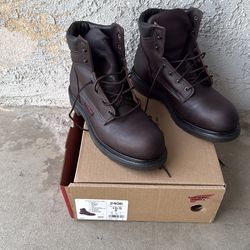Red Wing Men’s Boots Size 10.5 Steel Toe