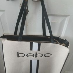 Brandnew With TagsBebe Paisley Large Canvas Tote