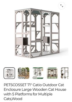 Catio- Petacosset outdoor cat enclosure
