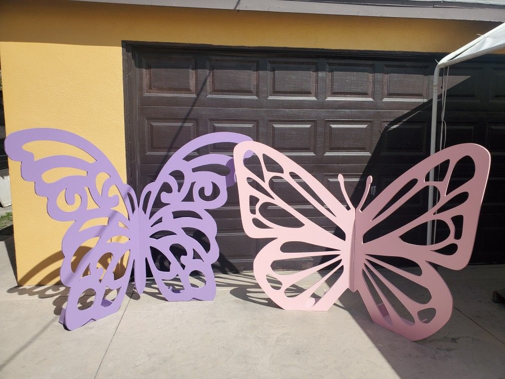 Butterfly Backdrop, Candy Cart, Flower Walls, Props 