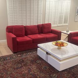 Macy’s Sofa + Loveseat Set – Excellent Condition – $200 for Both