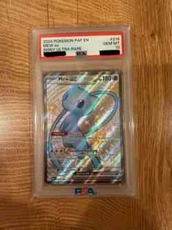 2024 Paldean Fates Mew PSA 10