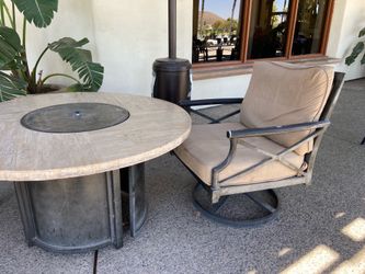 Fire Table and chair