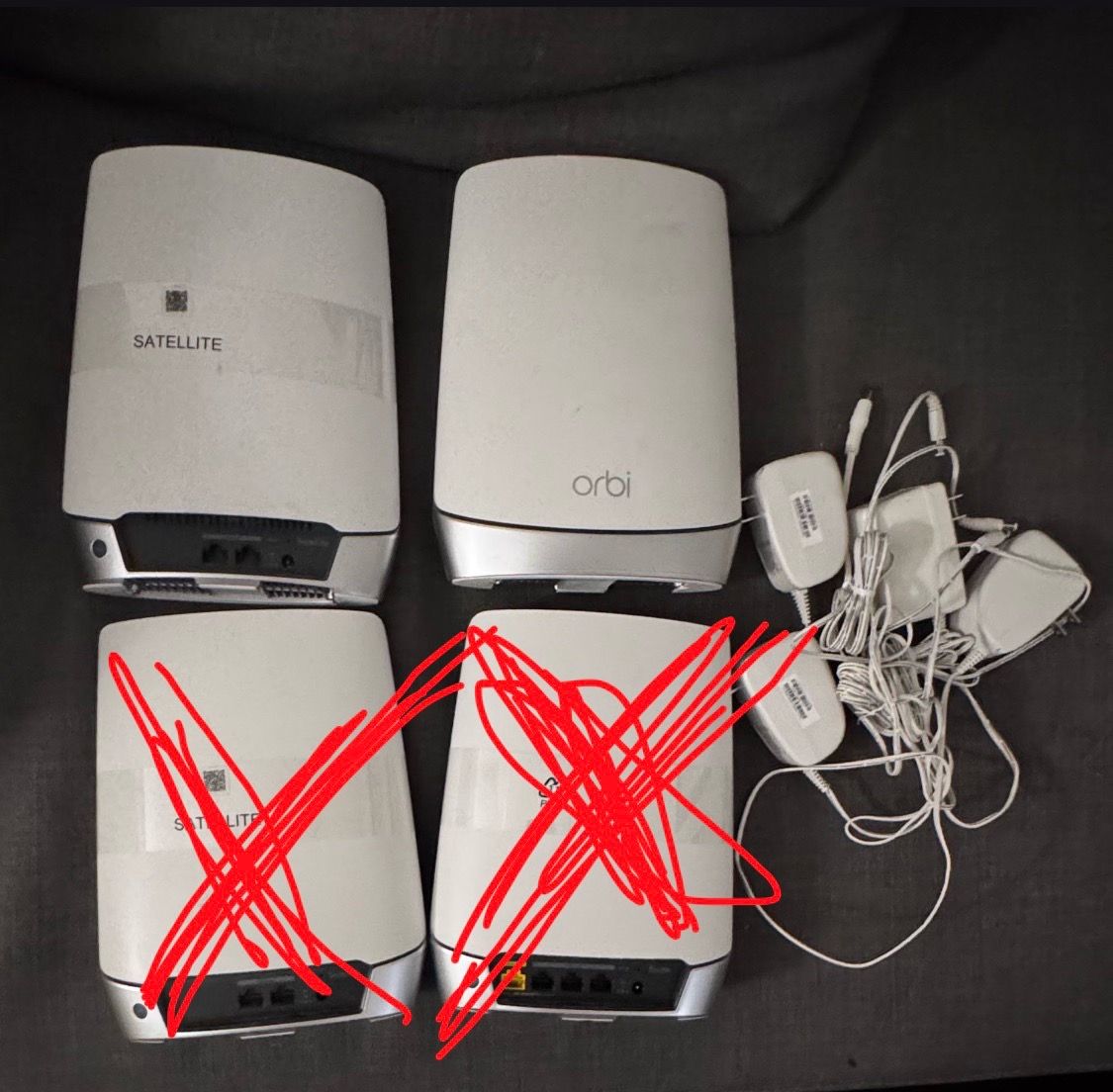 Orby 750 Series Wifi (Router) 2 Satellites- 2 total