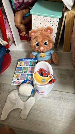 Ms Rachel potty training bear w accessories