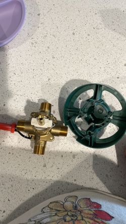 Valve and tub spout