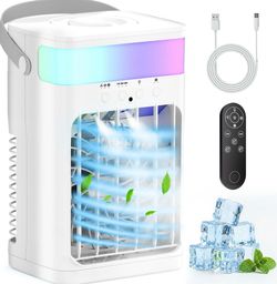 Poweel Portable Air Conditioner, 1600ML, White