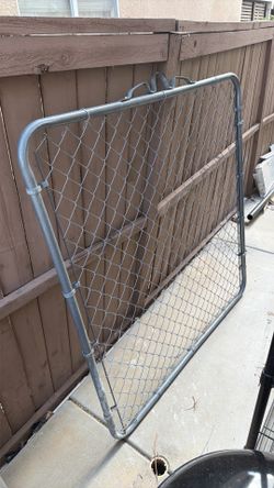 Free chain link door