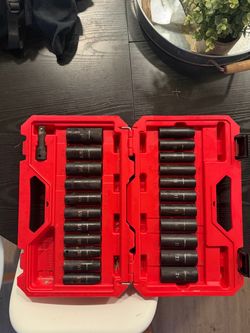 Craftsman Deep Impact Socket Set with Case