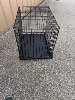 Black Wire Dog Crate