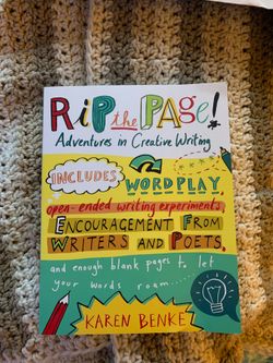 Rip the Page interactive writing book.