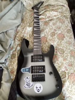 Jackson Dinky  electric guitar w/ xtras & handcrafted hand drum (aka UFO drum)