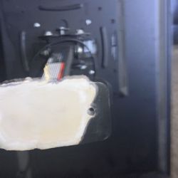 Insignia 32 Inch TV  with Mount on the back