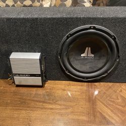 Jl Audio,sub,box And Amp