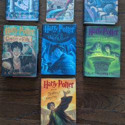 1st Edition Hardcover Harry Potter Full Book Set