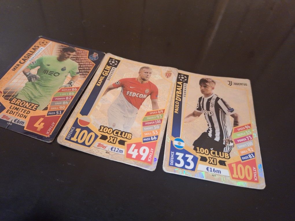 2017/18 Uefa Champions League Cards