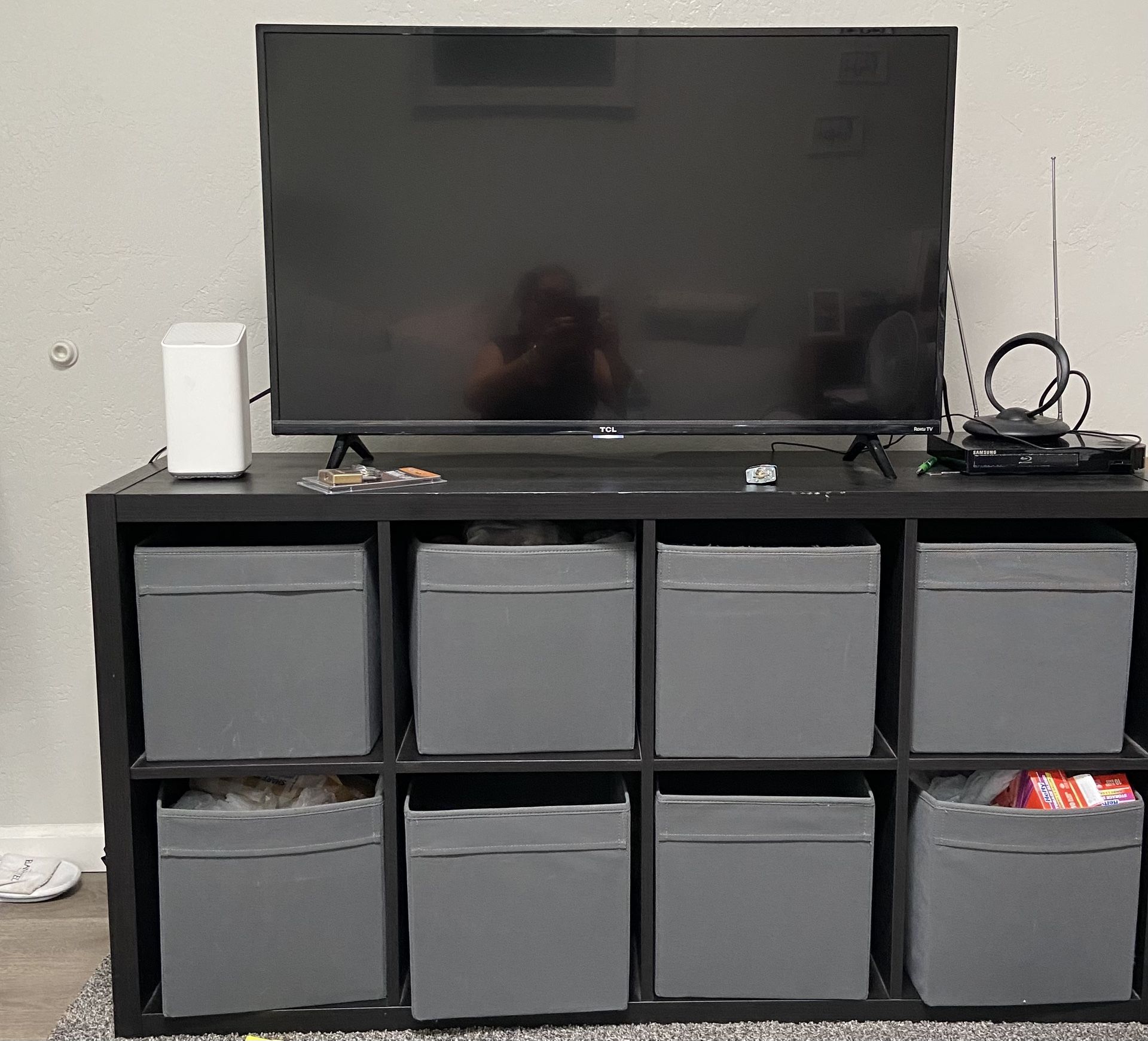 TV stand with storage