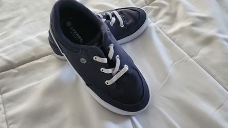 Sperry Washable Memory Foam Canvas Sneakers – Kids Size 12M