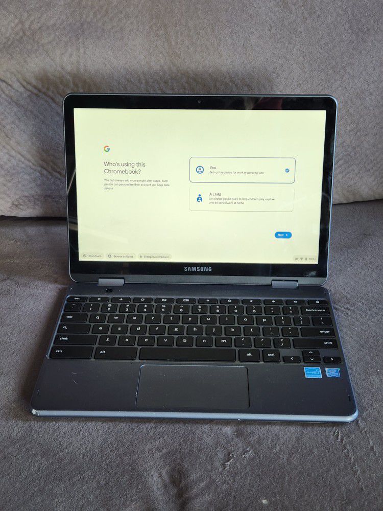 Samsung Chromebook Laptop Touchscreen 360