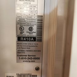 2 Toshiba Window AC Units 