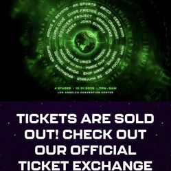 Countdown New Years Event  Ticket 