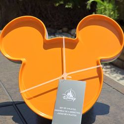 Disney Mickey Mouse Plastic Plate Set